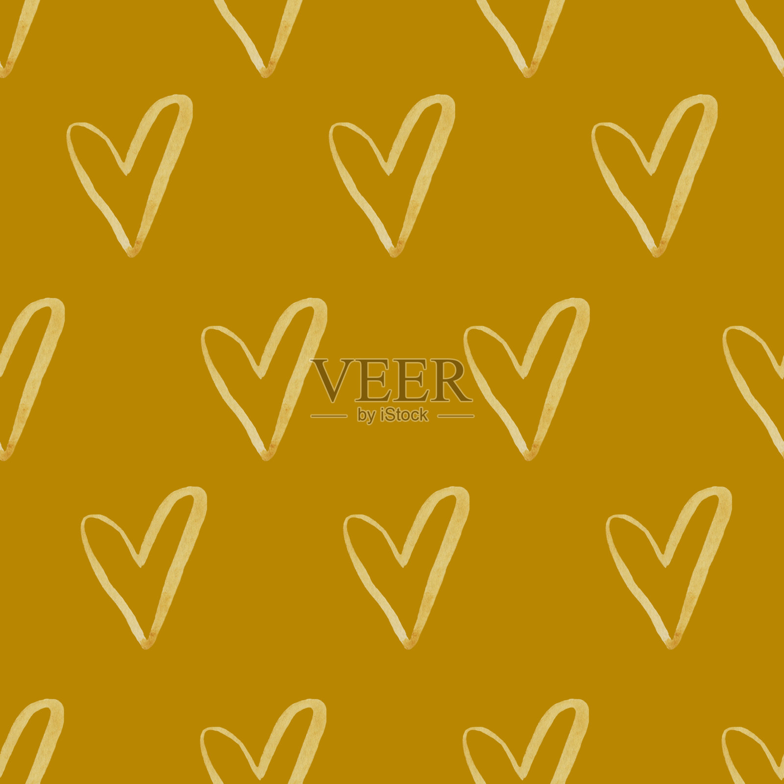 有机形状幼稚模式插画图片素材