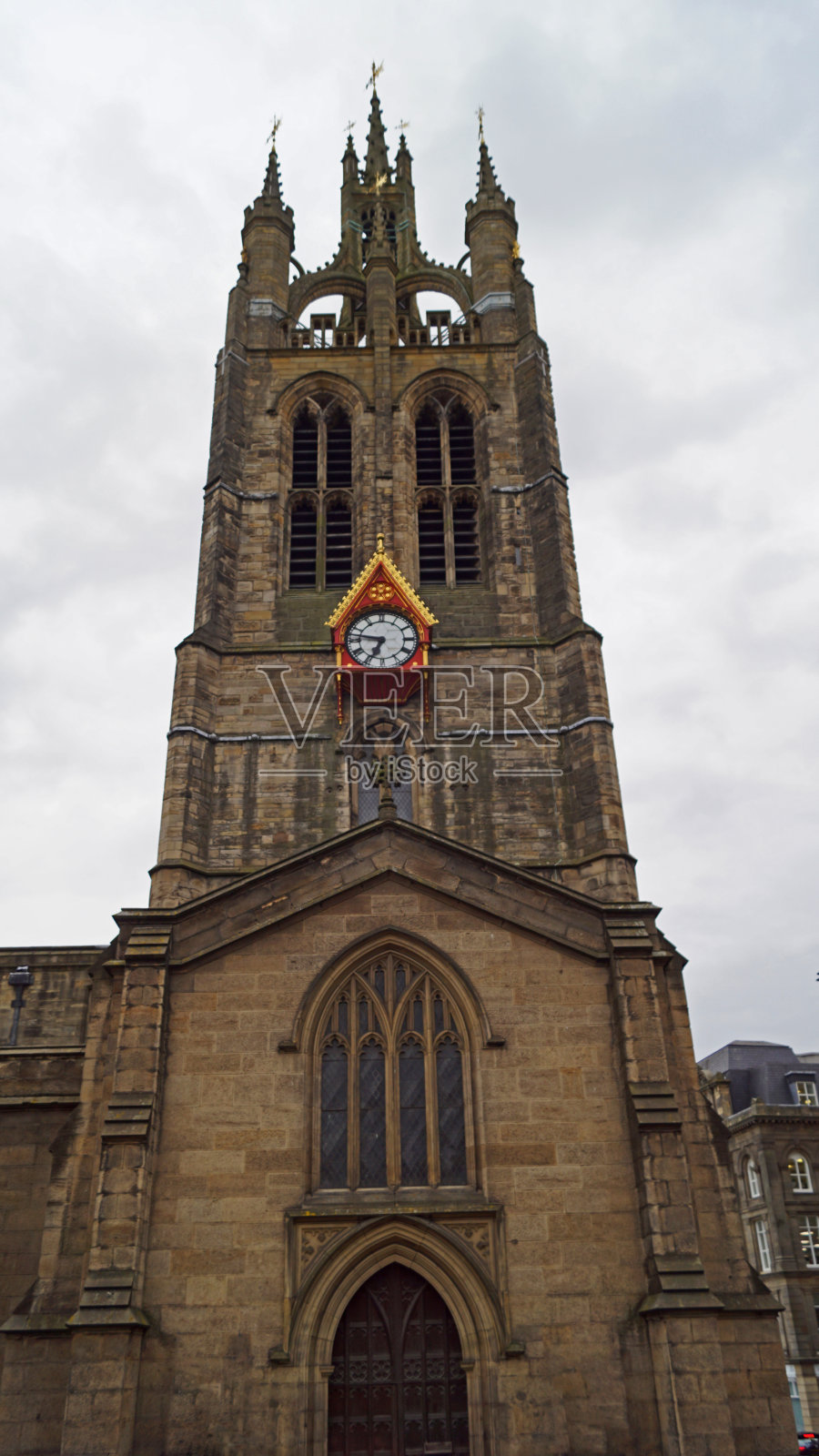 泰恩河畔的纽卡斯尔大教堂照片摄影图片