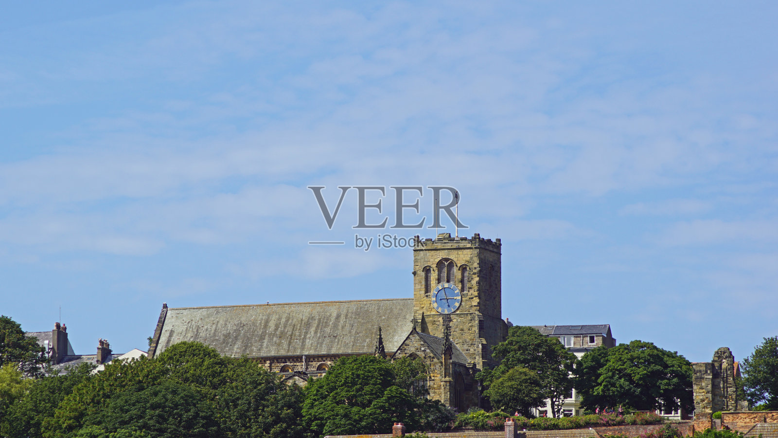 北约克郡的斯卡伯勒照片摄影图片