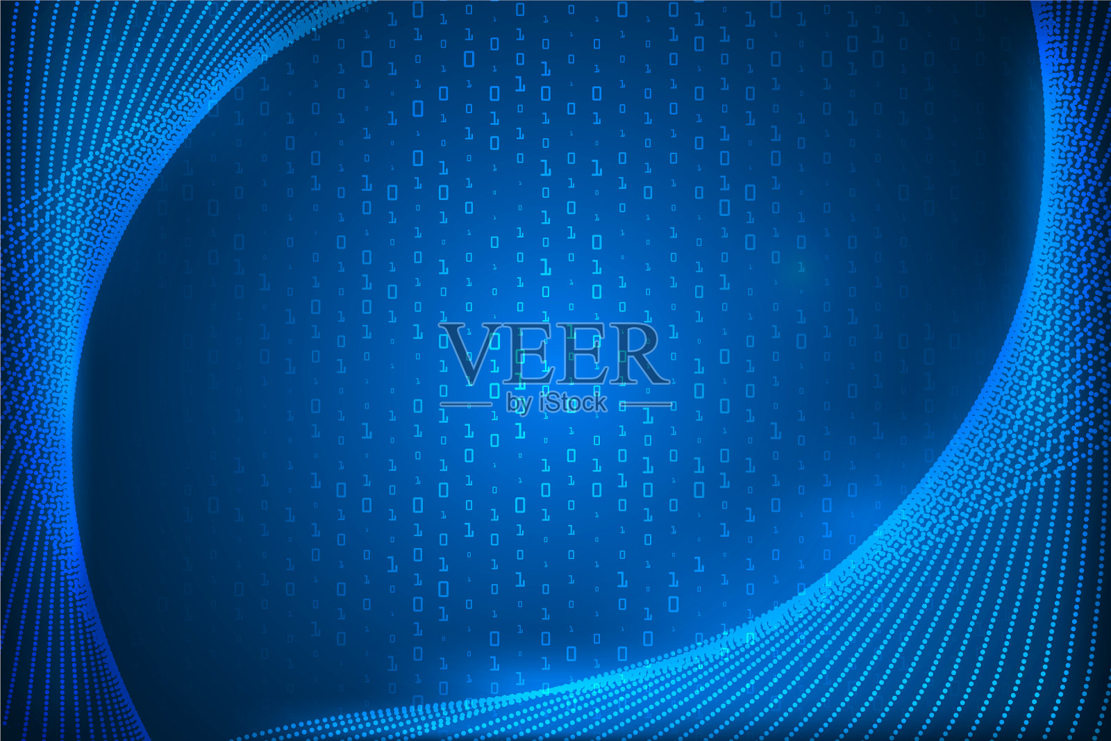 科技未来抽象背景。插画图片素材