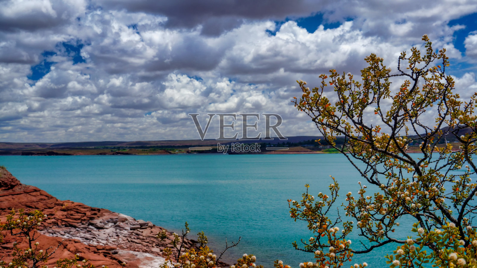 El choon水库景观照片摄影图片