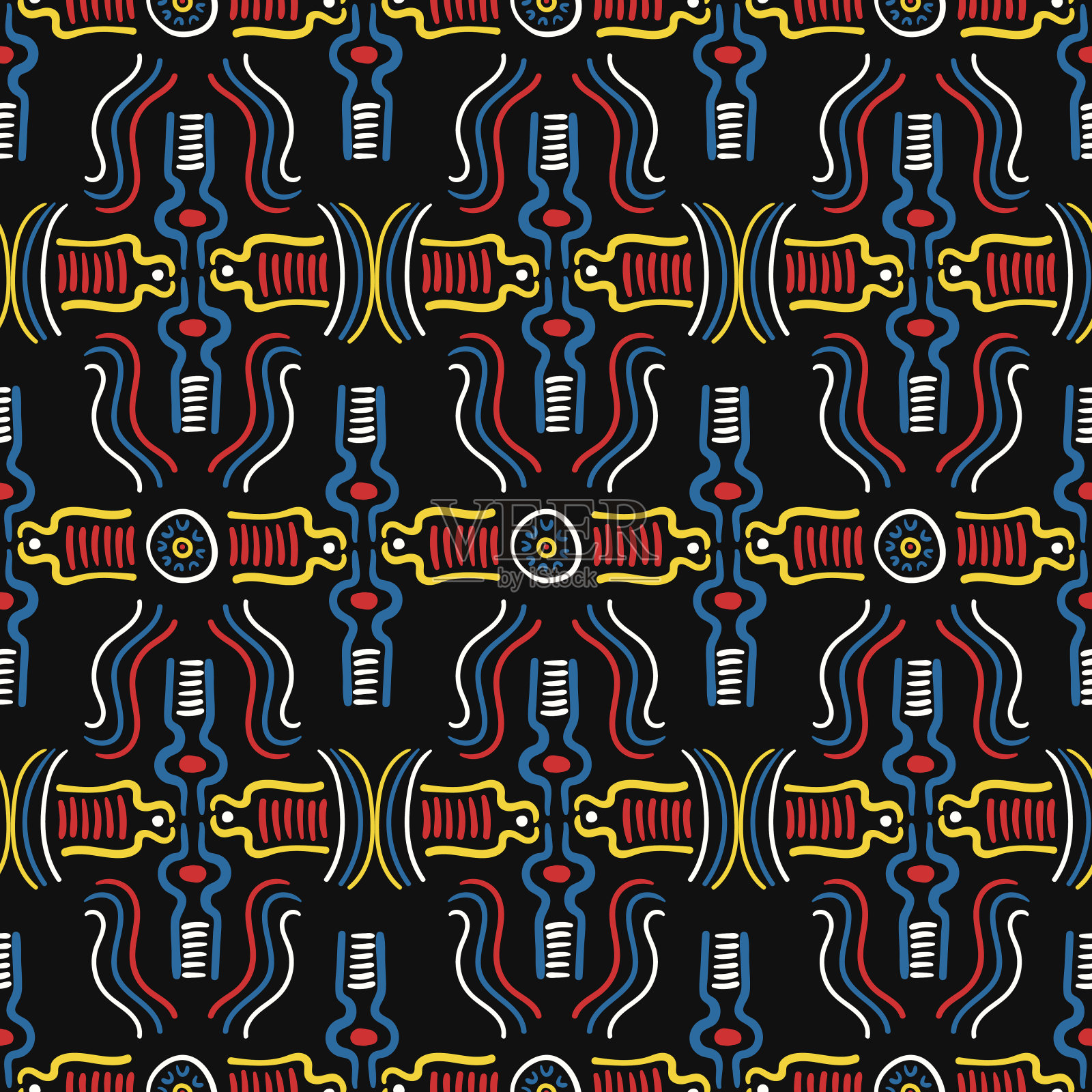 无缝模式插画图片素材