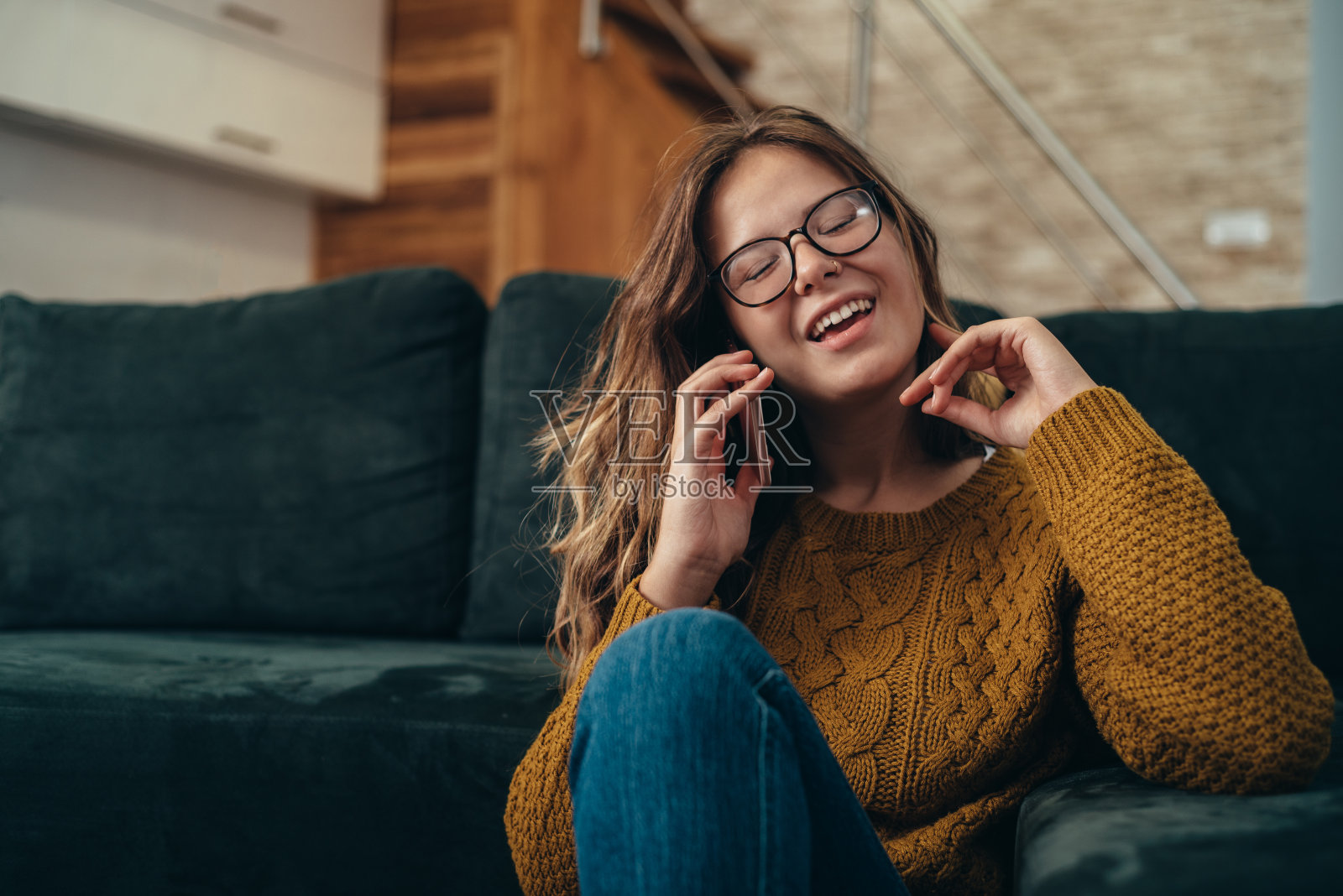 在舒适的环境下沟通和交流照片摄影图片
