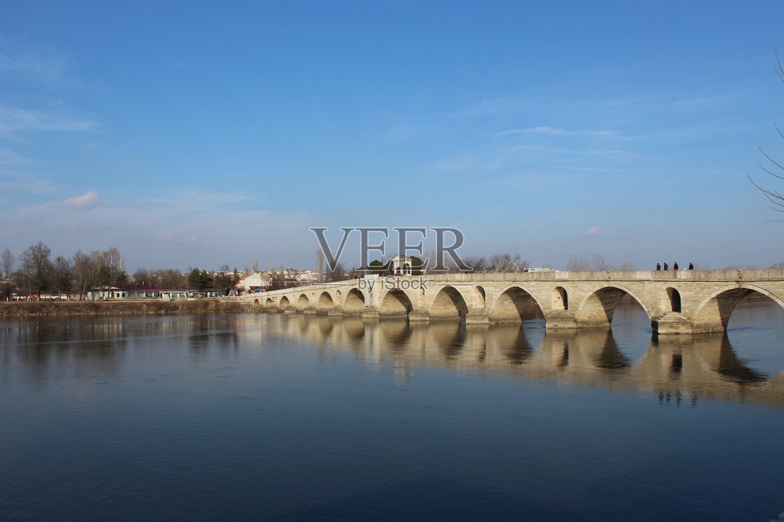 梅里克桥照片摄影图片