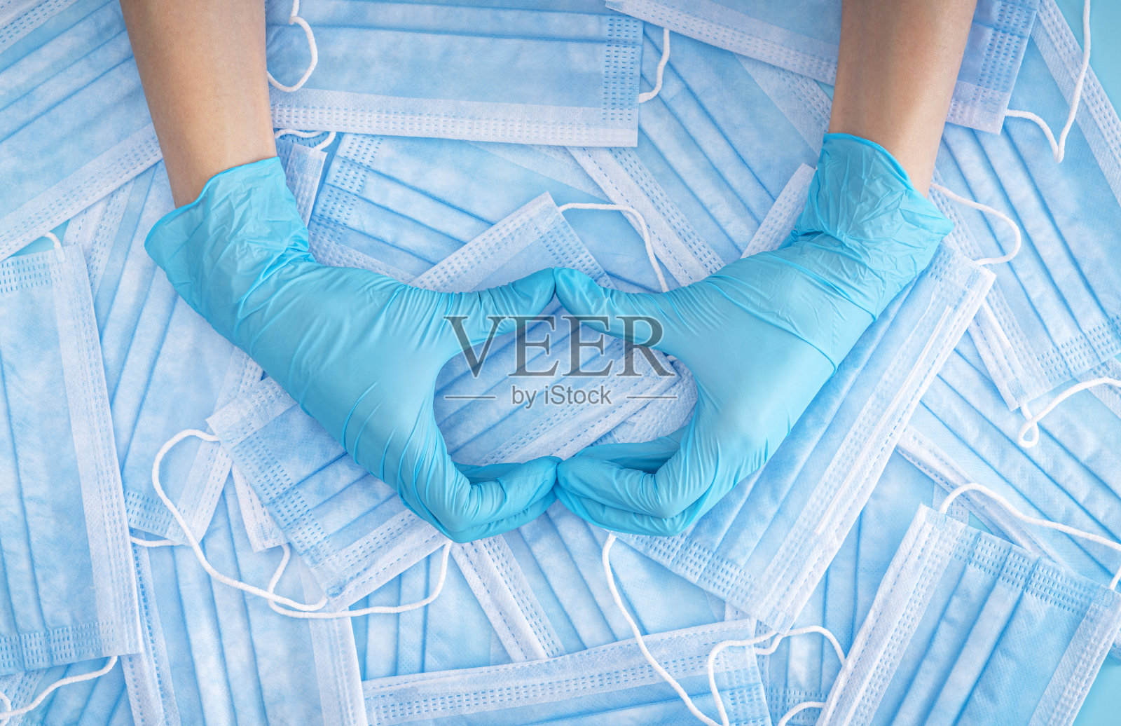 防护面罩照片摄影图片