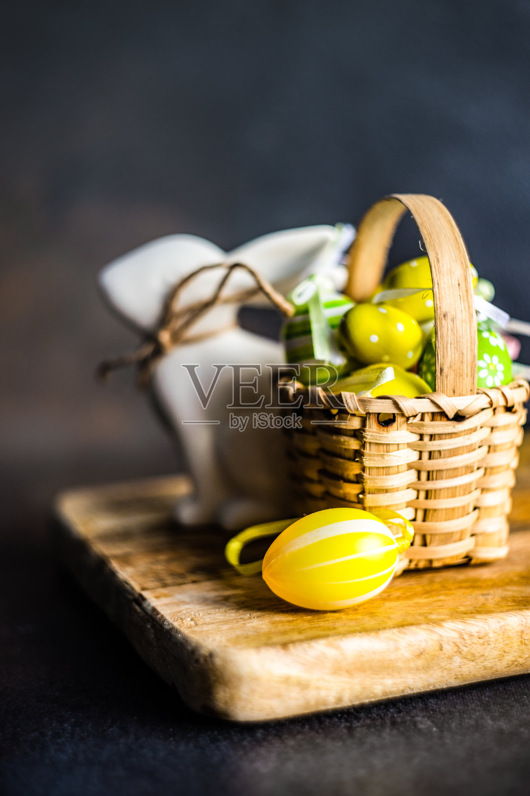复活节卡片的概念照片摄影图片