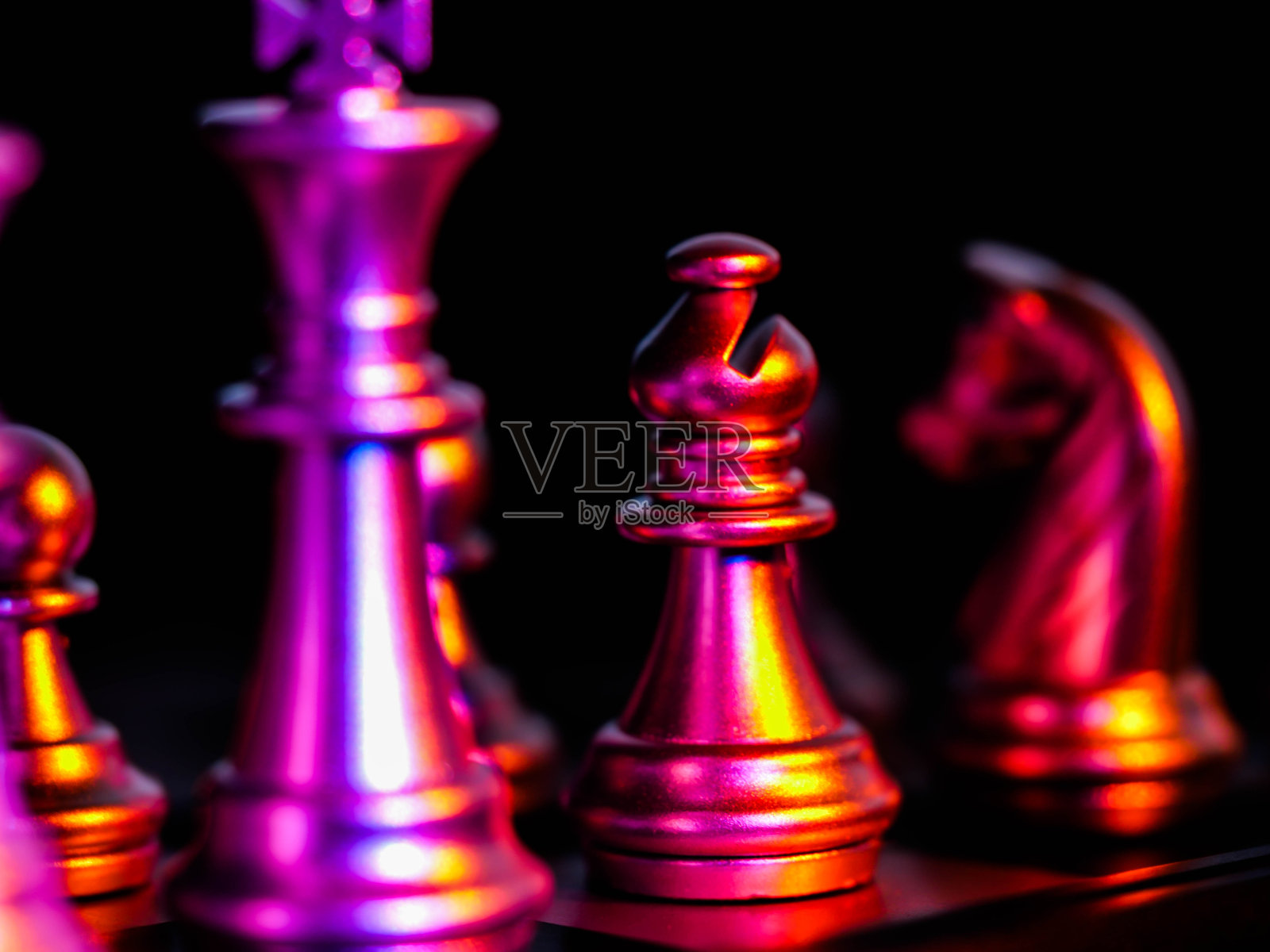 国际象棋棋盘游戏。战略构想概念业务未来图形图标。照片摄影图片