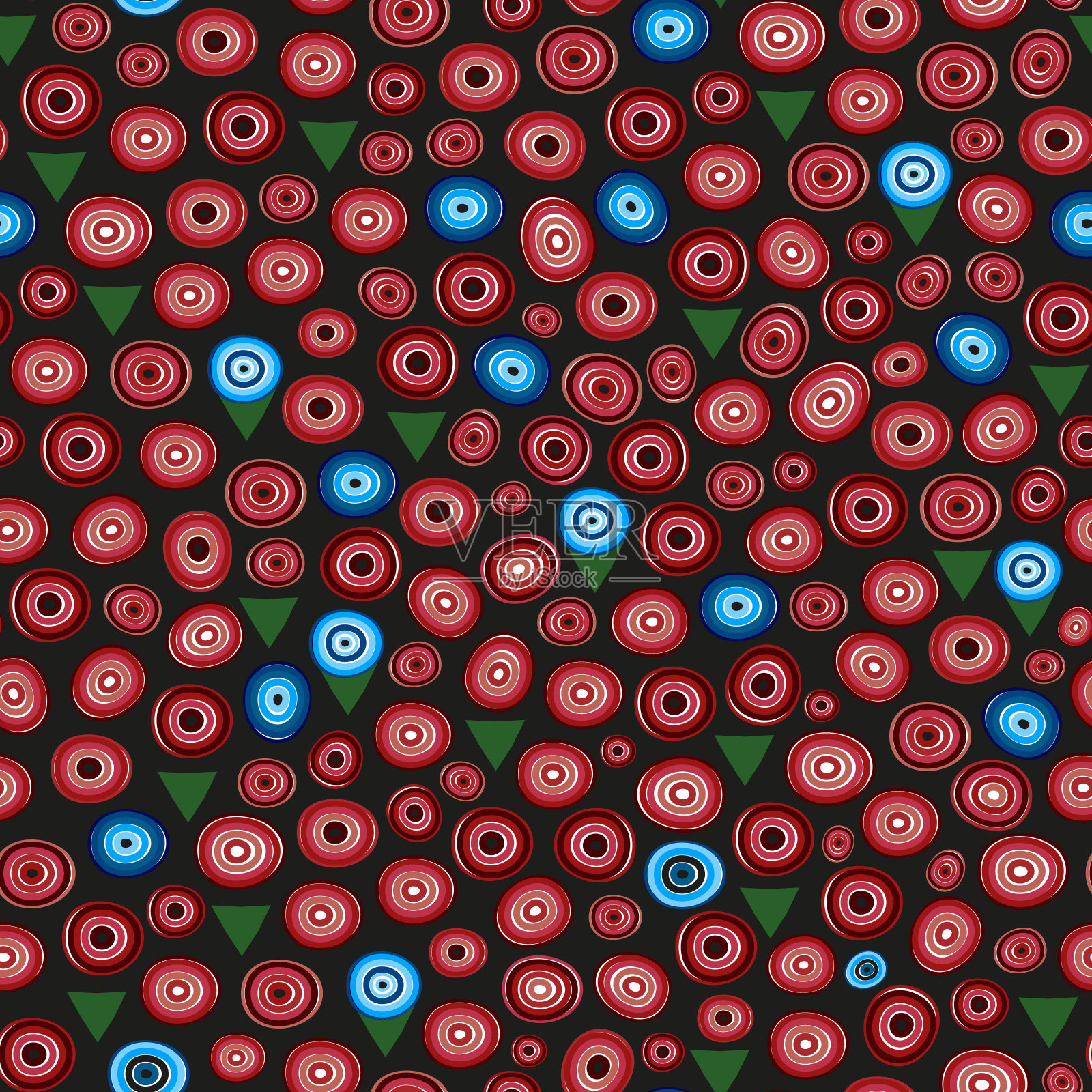 几何无缝模式插画图片素材