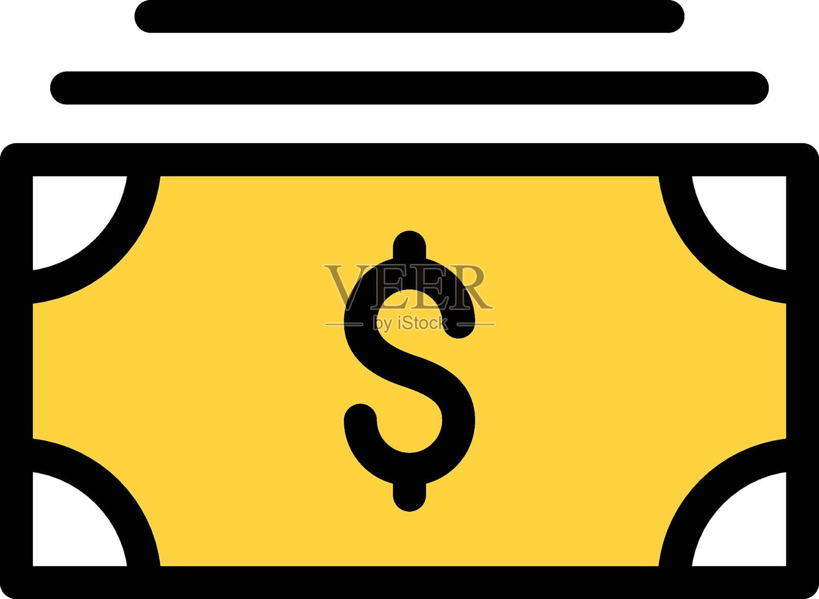 现金插画图片素材