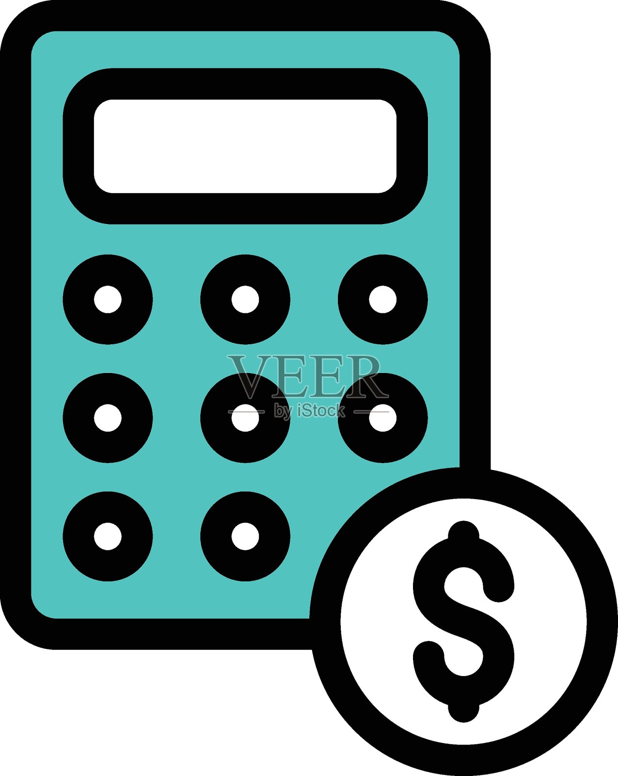 计算插画图片素材