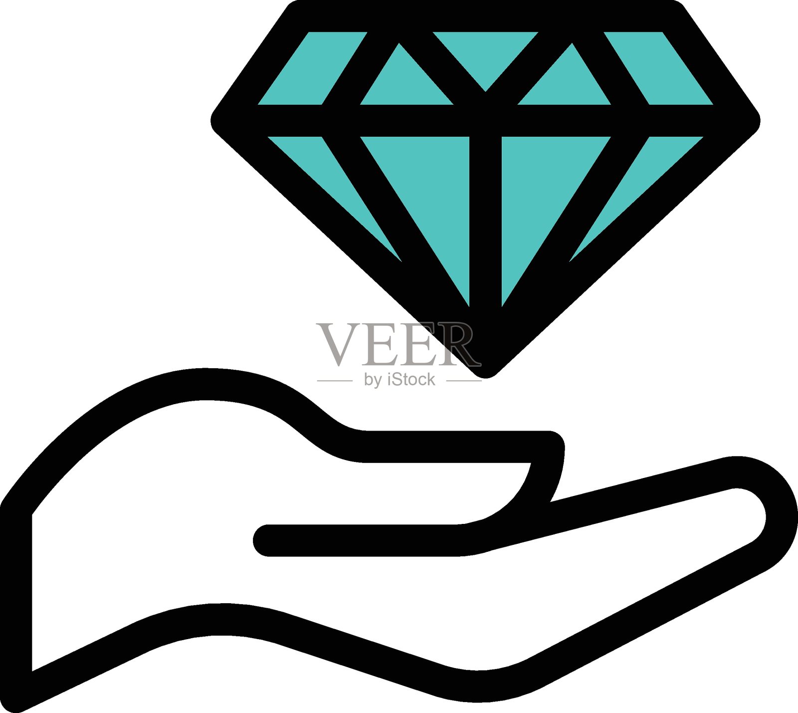 钻石插画图片素材