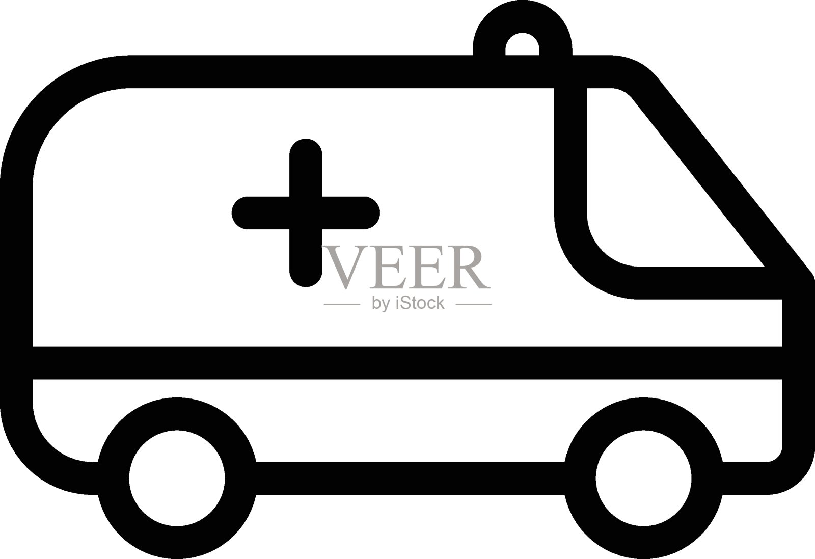 救护车插画图片素材