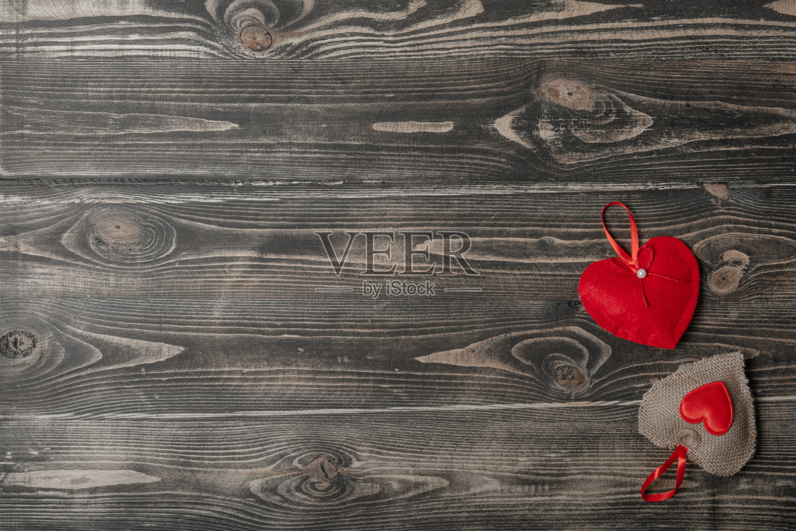 爱心木纹理背景照片摄影图片