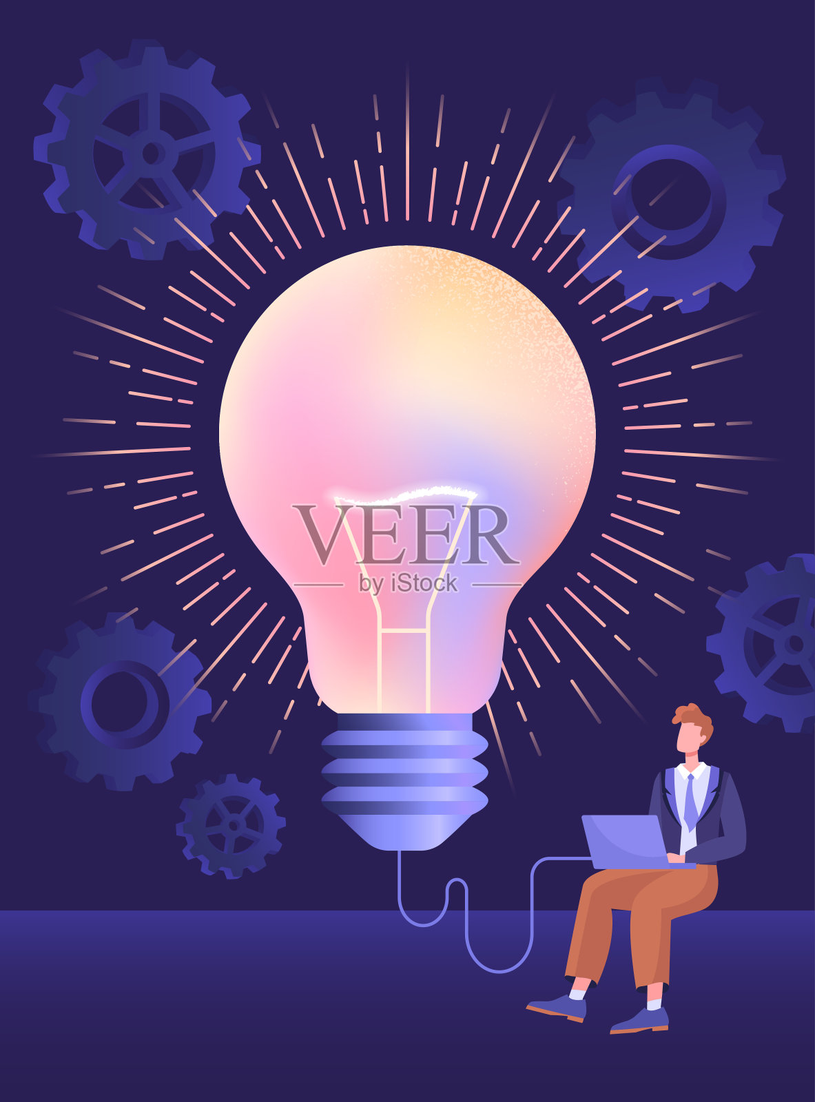 创意概念插画图片素材