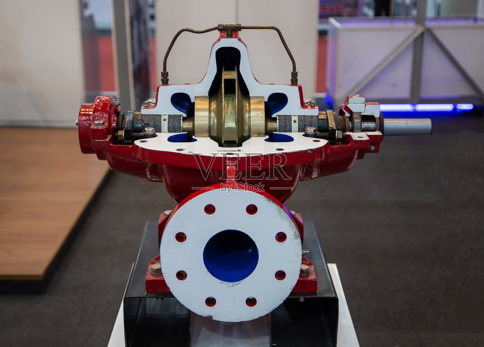 分体式消防泵照片摄影图片