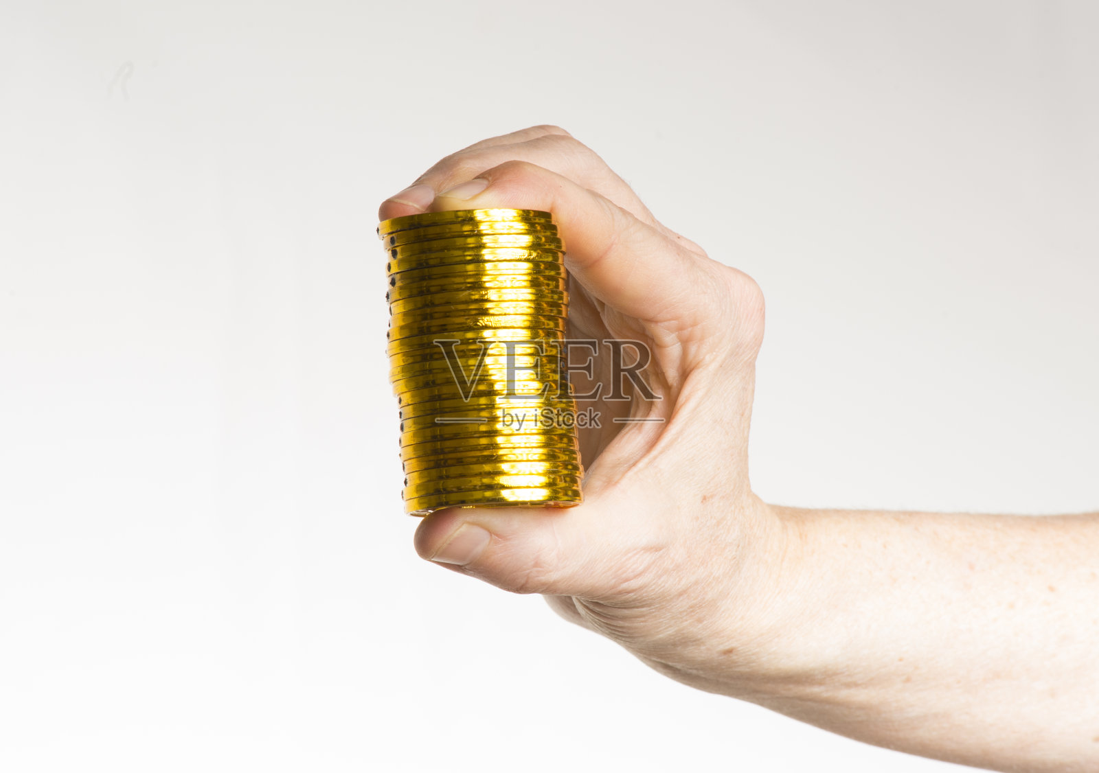 金币作为交换和支付的媒介照片摄影图片