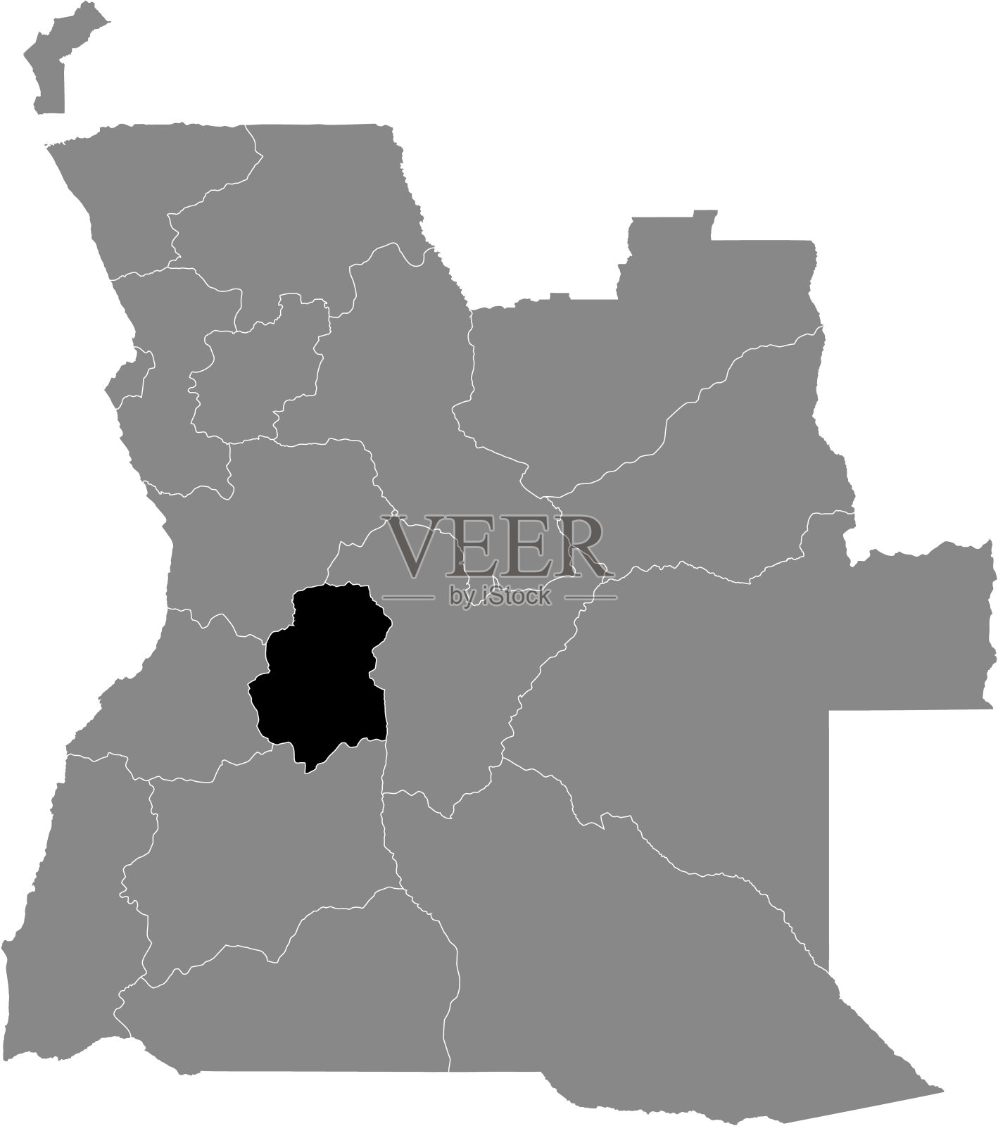 万博省位置图插画图片素材