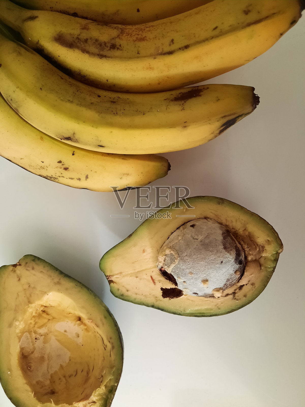 鳄梨和香蕉照片摄影图片