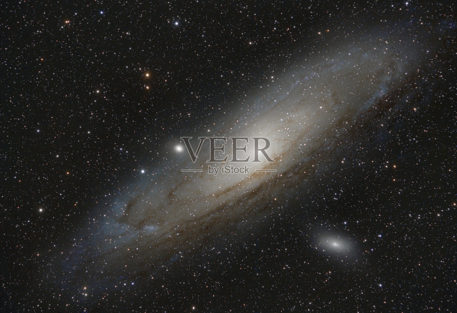 M31仙女座星系照片摄影图片