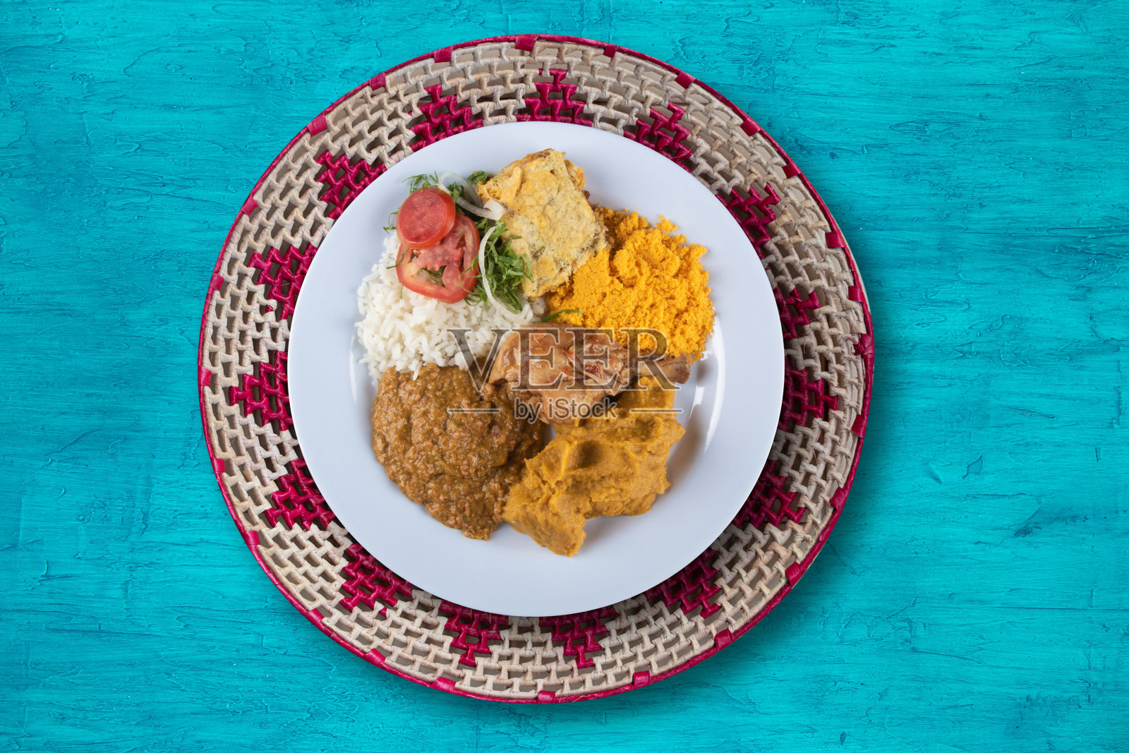 来自巴伊亚的典型巴西食物照片摄影图片