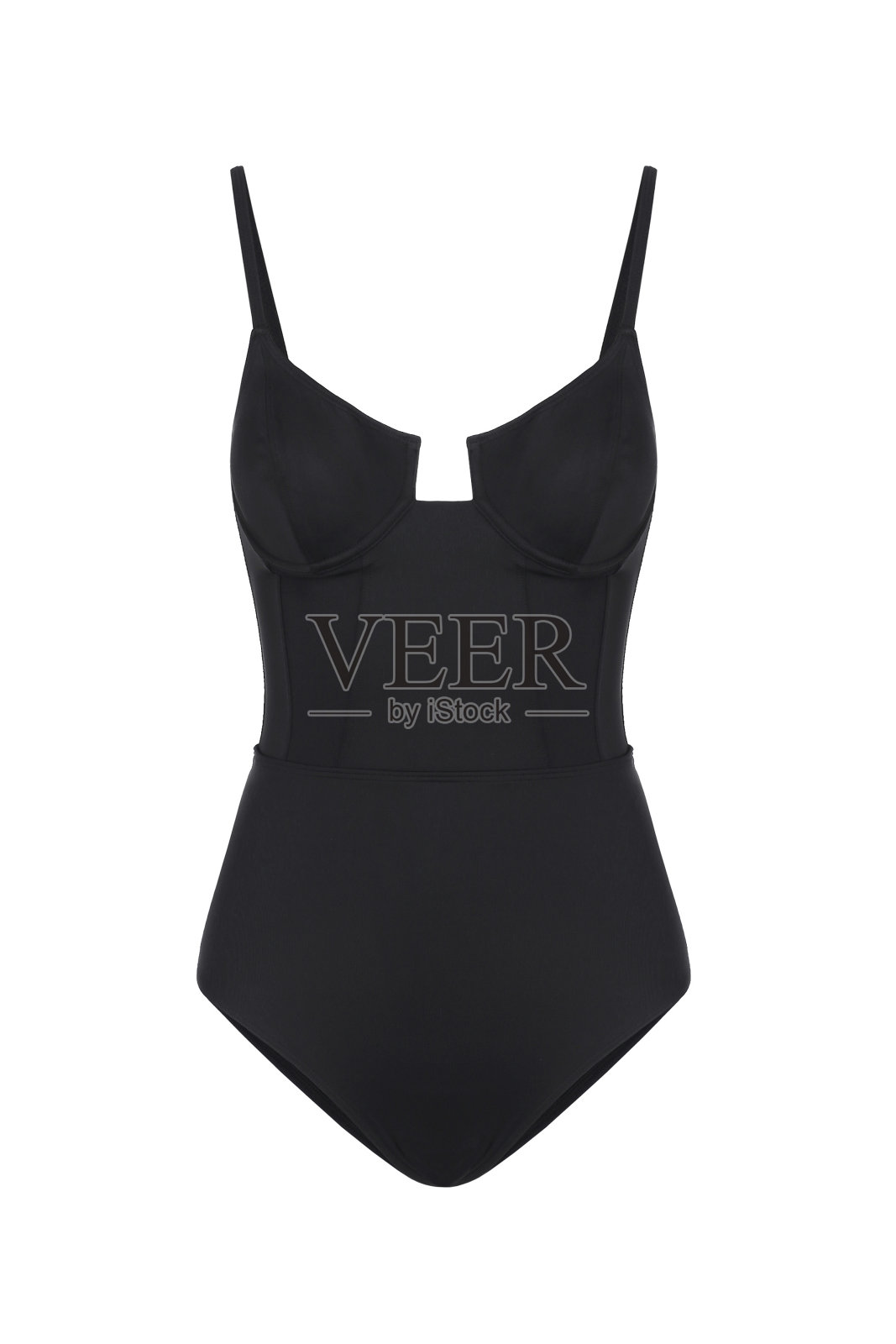 黑色的女性泳装照片摄影图片