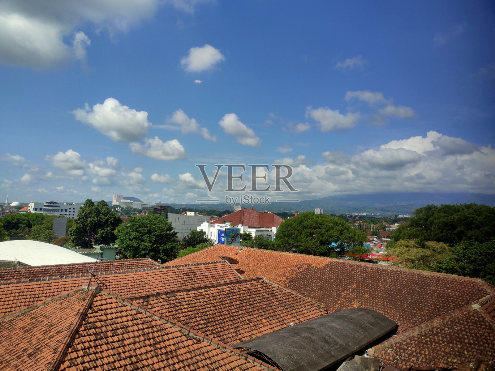 屋顶在印尼照片摄影图片