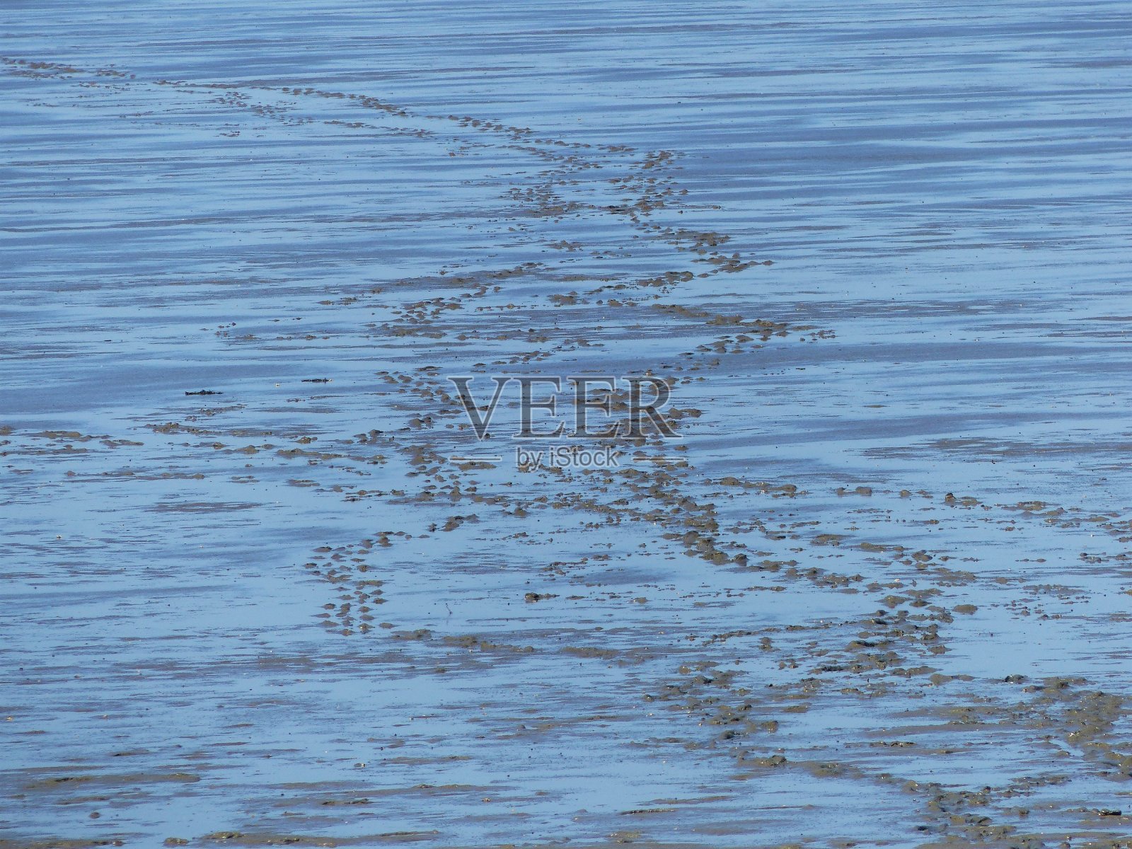 北海海岸东弗里斯兰，潮汐照片摄影图片