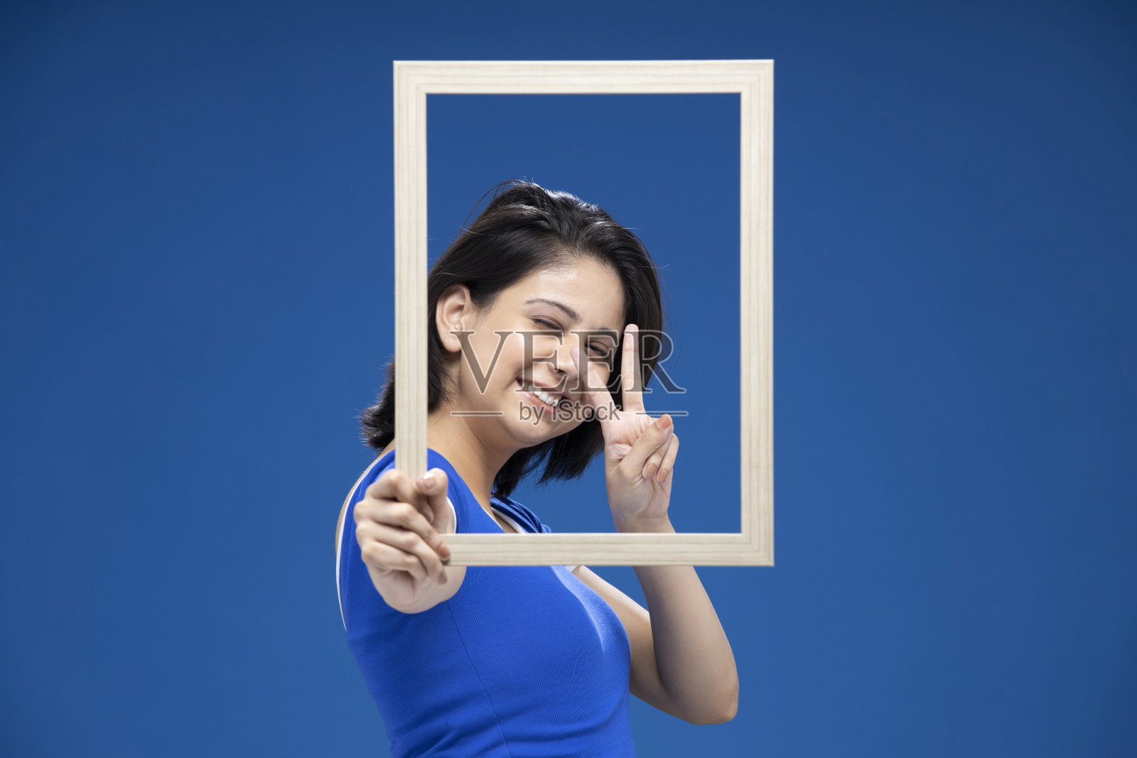 年轻女孩的肖像，库存照片照片摄影图片