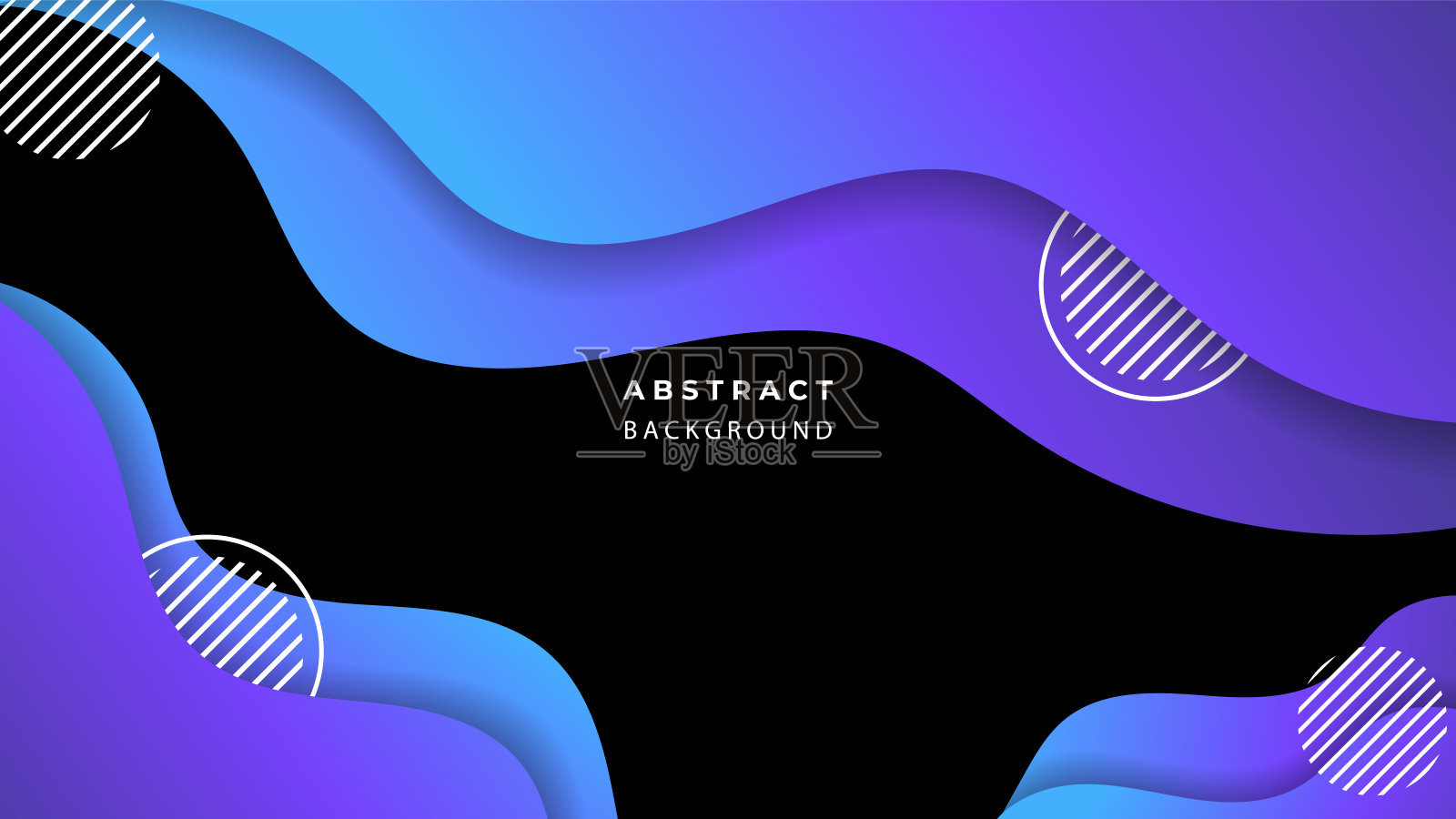 现代液体波浪梯度颜色抽象背景。摘要设计模板为小册子，传单，杂志，名片，品牌，横幅，标题，书封面，笔记本的背景向量插画图片素材