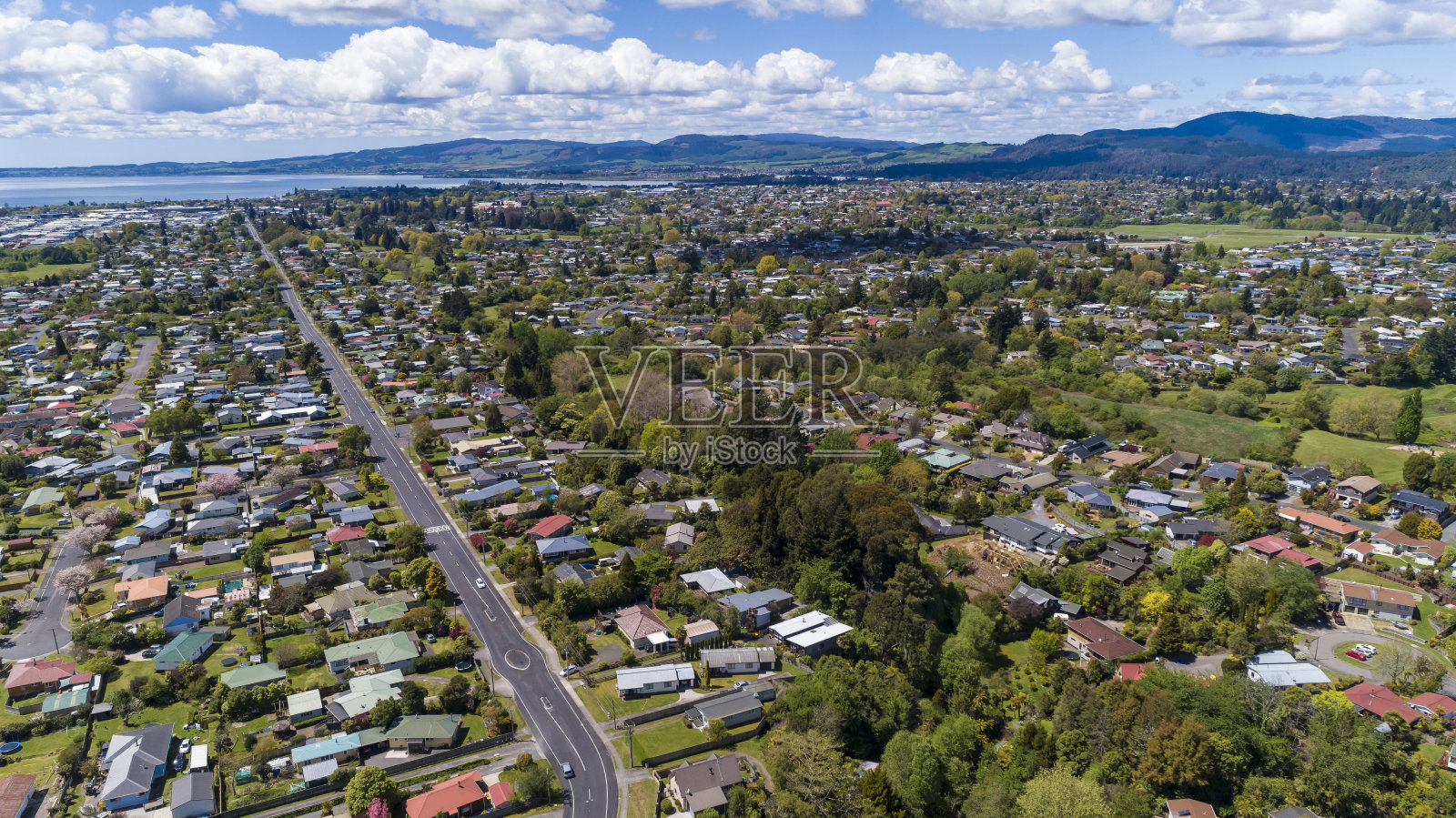 新西兰鸟瞰图照片摄影图片