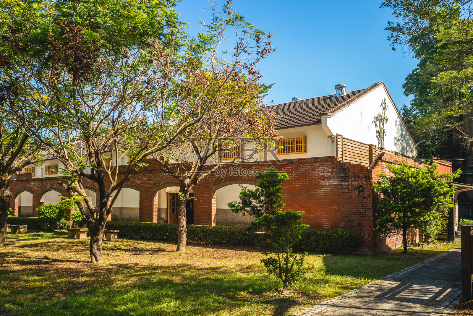 朱田火车站旧仓库照片摄影图片