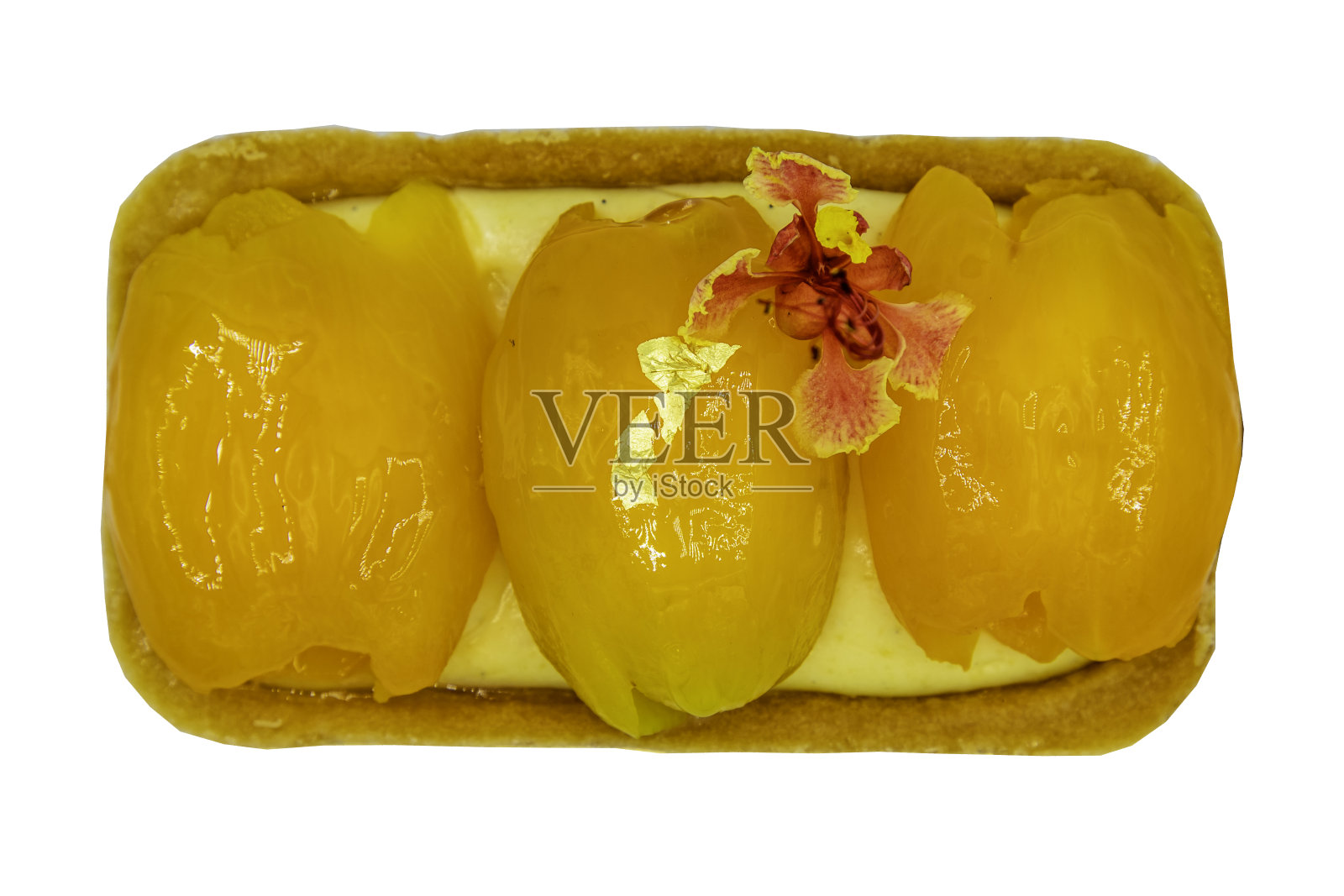 桃红果孤立在白色背景与修剪路径。照片摄影图片