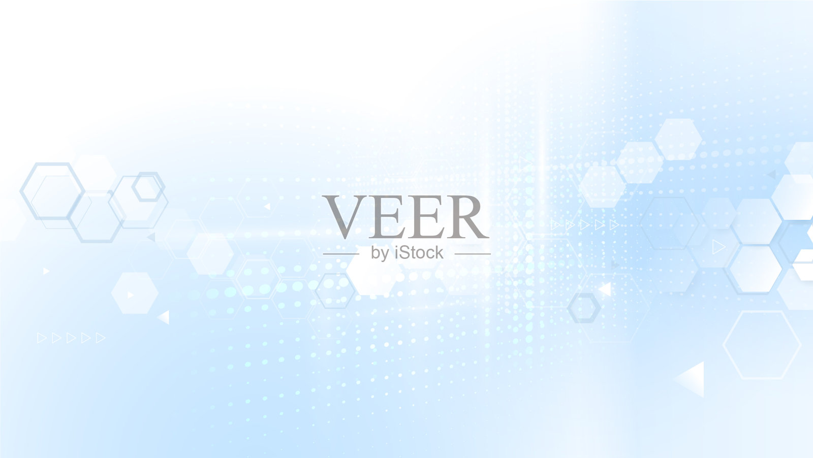 抽象六边形技术高科技未来插画图片素材