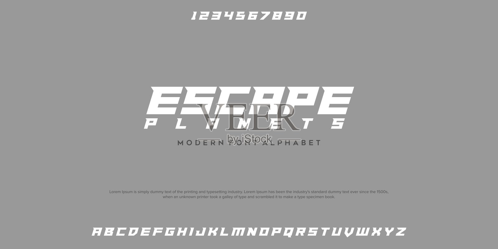 自定义的字母字体。排版城市风格字体为滑稽，标题，儿童标志设计。矢量图插画图片素材