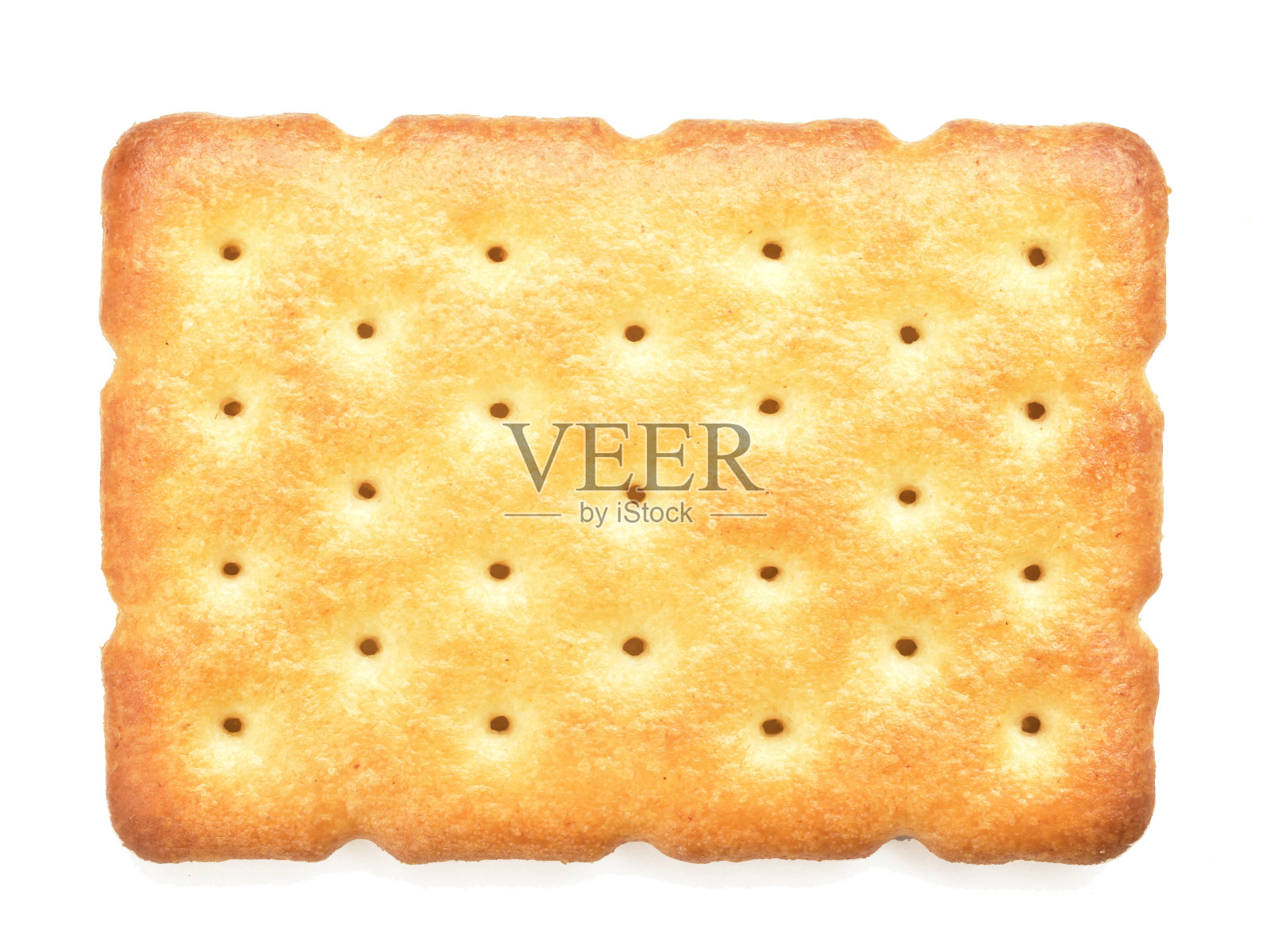 朴素的饼干孤立在白色背景与裁剪路径照片摄影图片