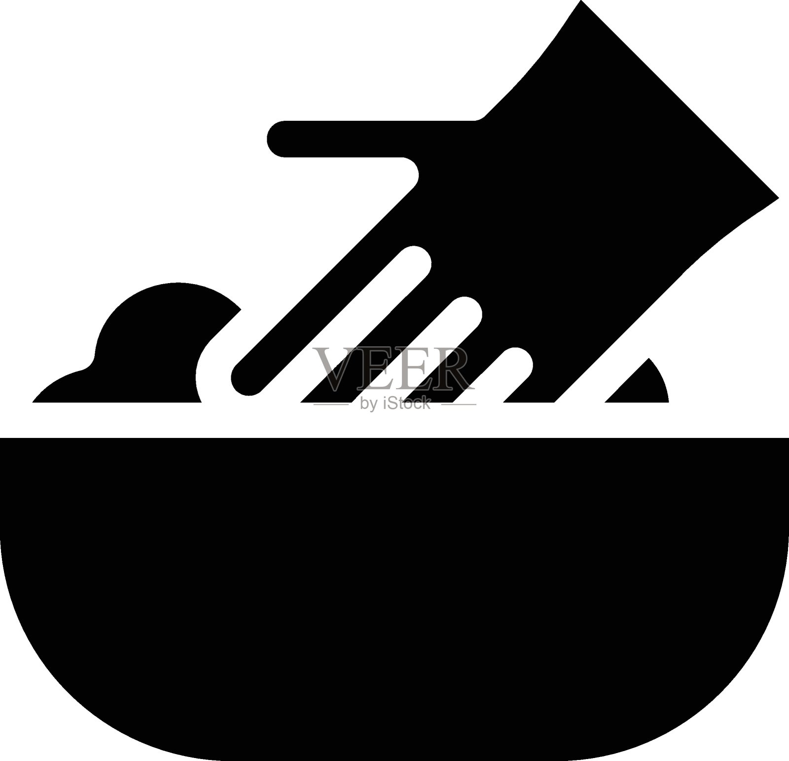 清洗衣服插画图片素材