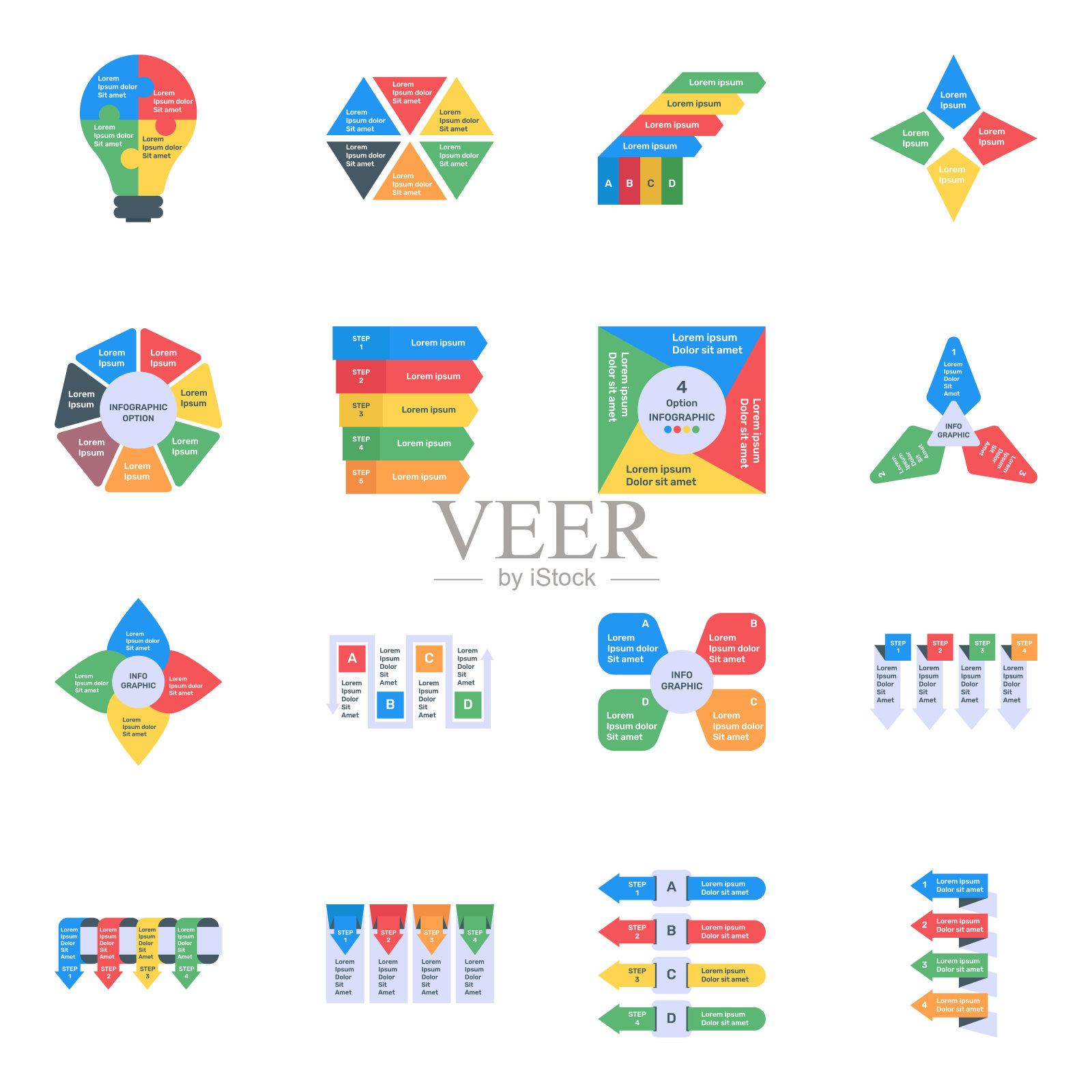 时间轴图形平面图标包图标素材