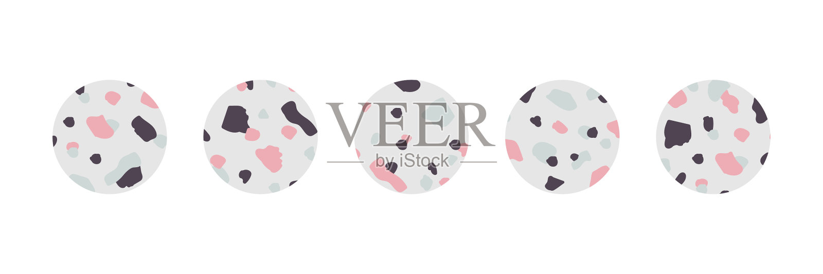 设置水磨石图标为亮点封面图标素材