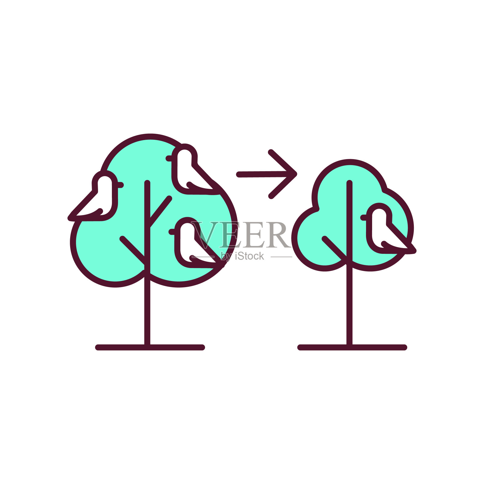 褪色RGB颜色图标插画图片素材