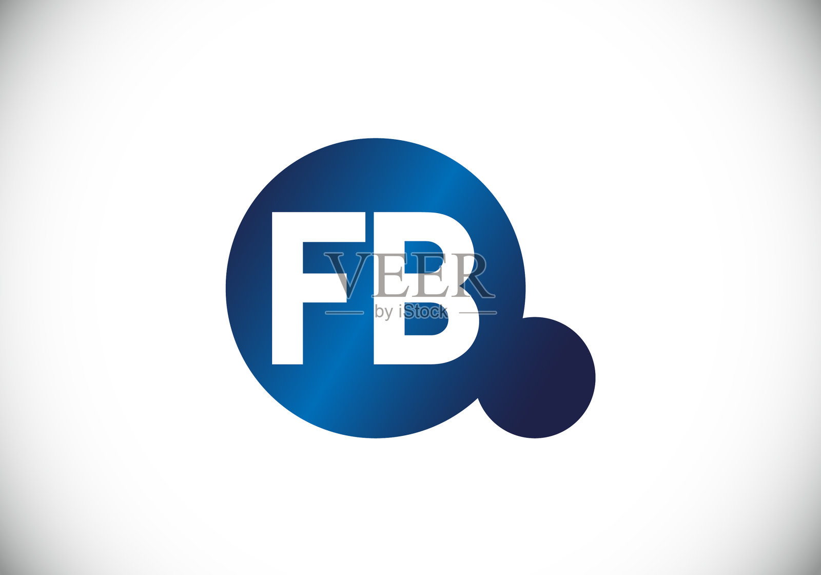 F b首字母标识设计图形字母表插画图片素材