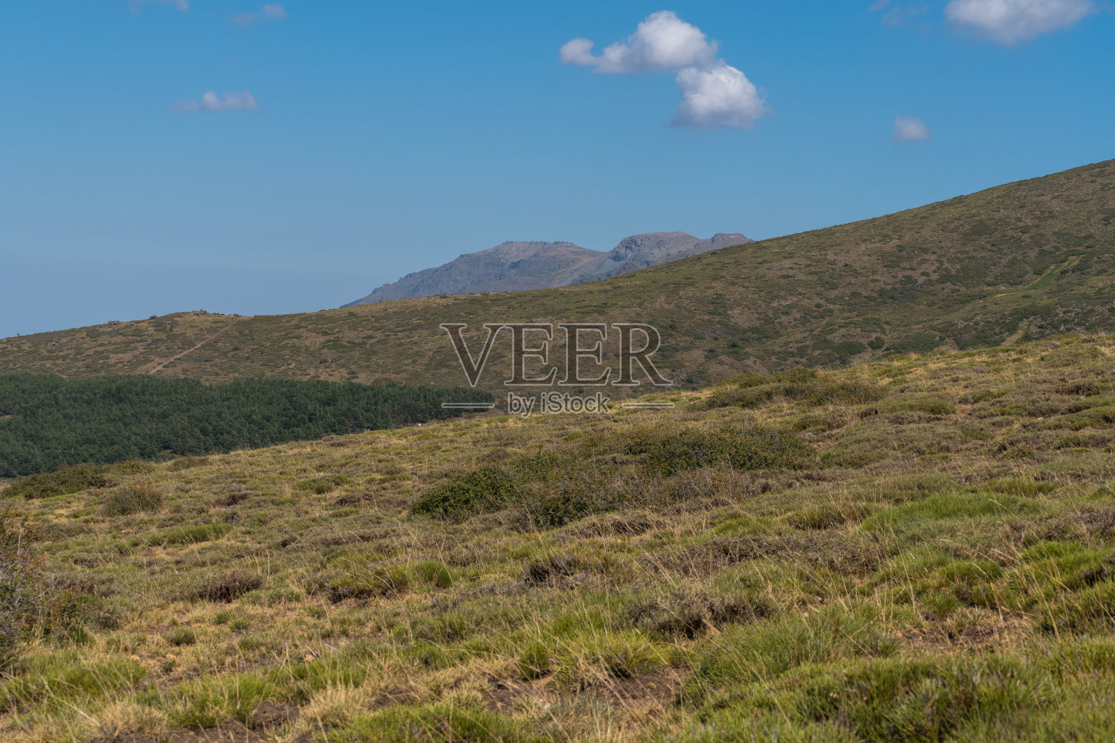 内华达山脉的多山景观照片摄影图片