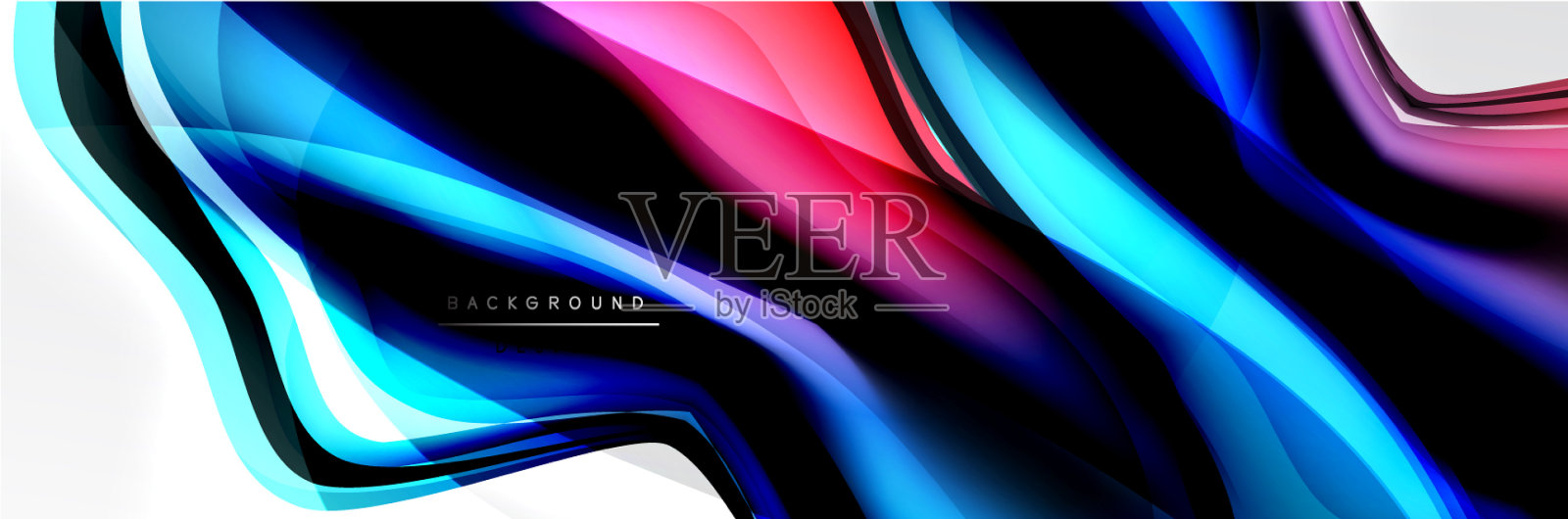 摘要背景流动式液体插画图片素材