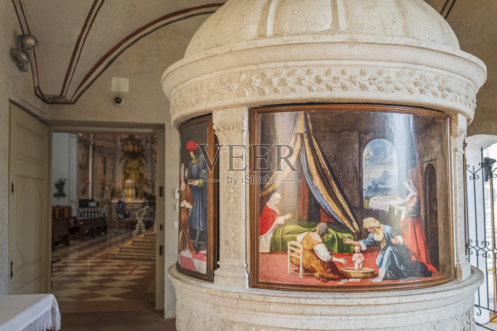 波德诺内大教堂（弗里利-威尼斯朱利亚大教堂）照片摄影图片