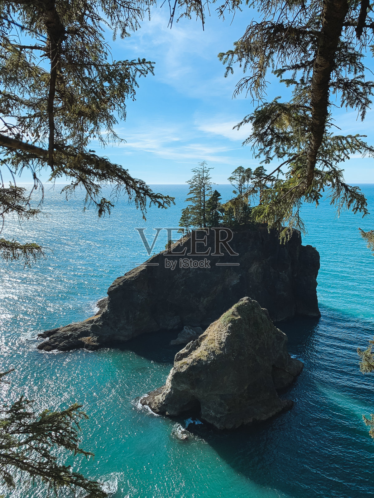 自然的桥梁,或照片摄影图片