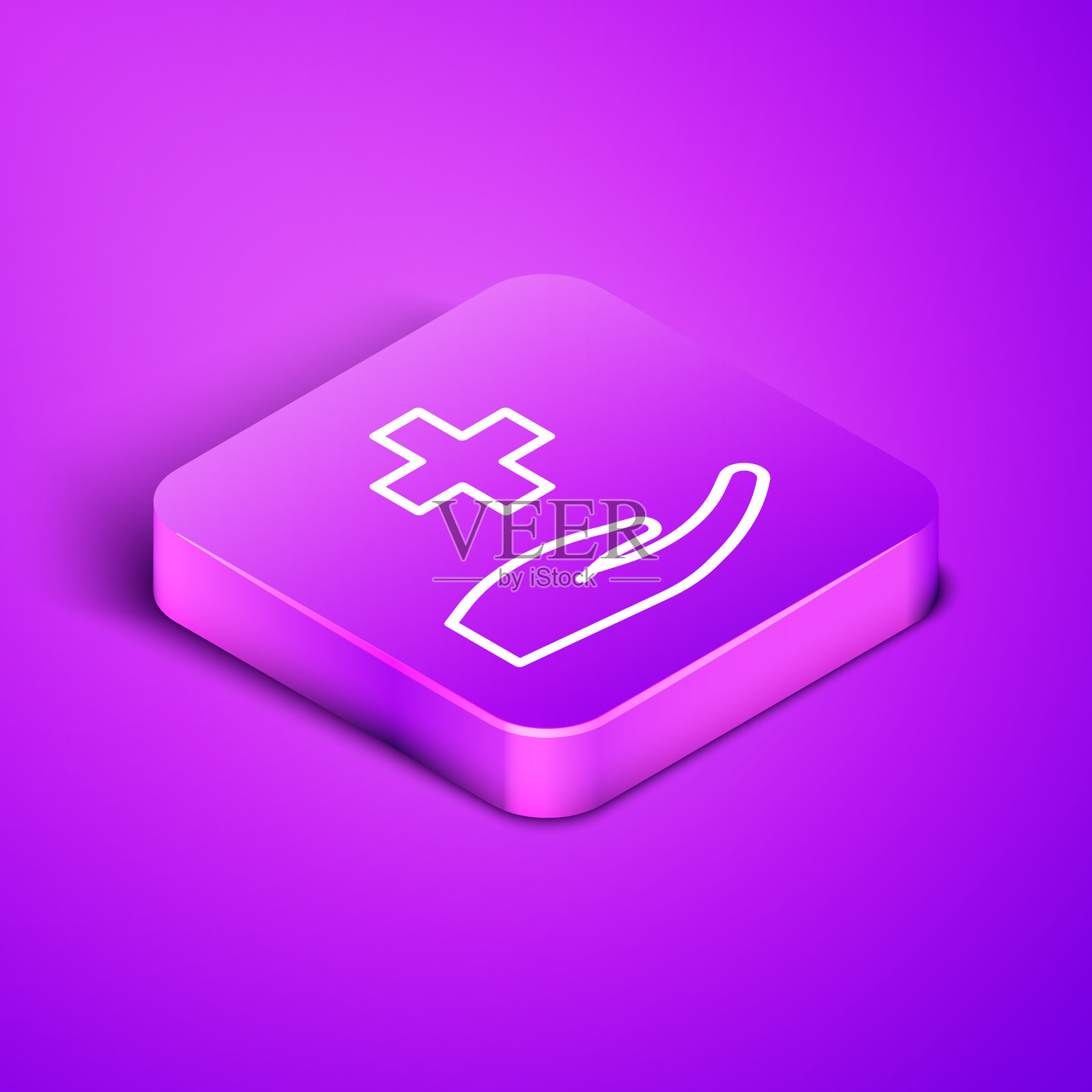 等距线交叉医院医疗图标图标素材