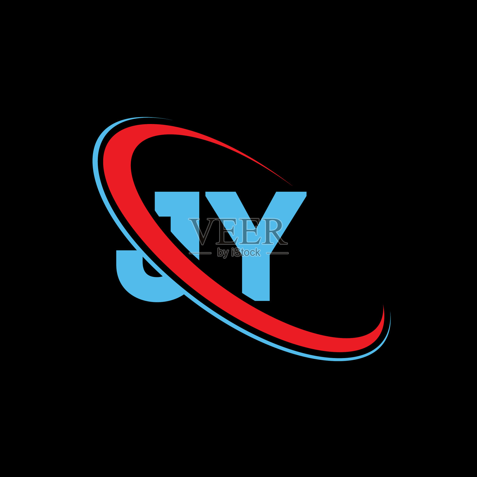 jy字母标识设计首字母jy设计元素图片