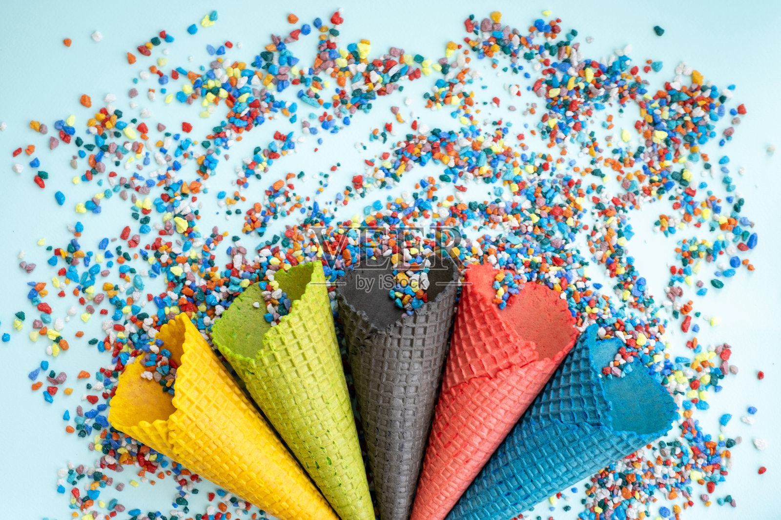 创造性的抽象颜色背景与空间的文本照片摄影图片