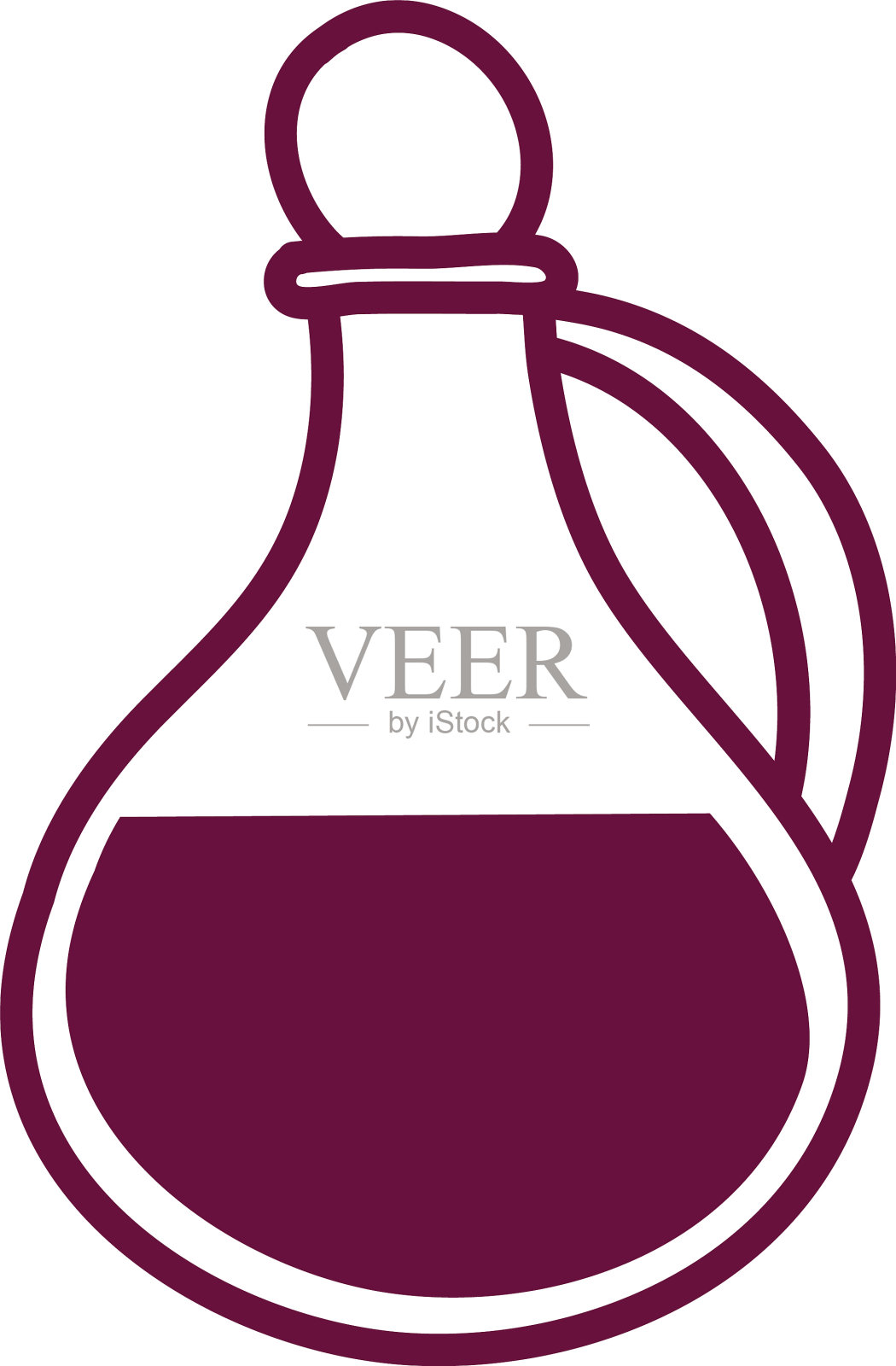 酒罐饮线风格设计元素图片