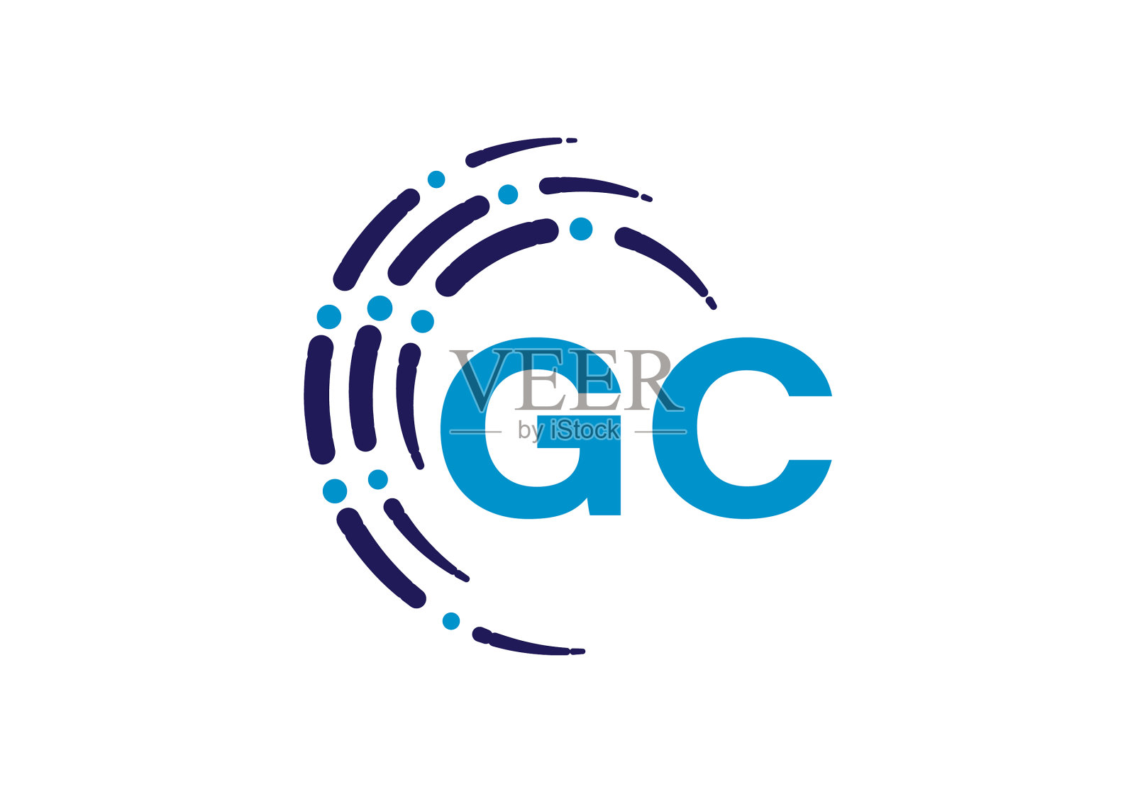 G首字母标识设计图形字母插画图片素材