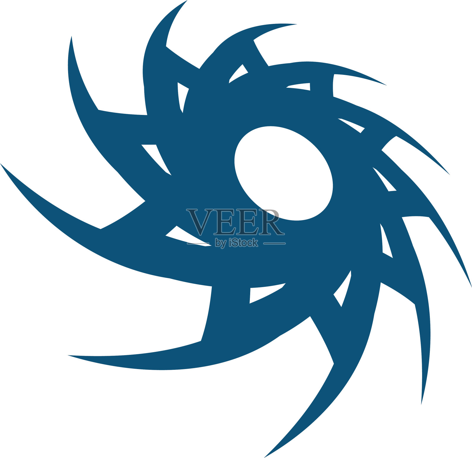 涡图标插画图片素材